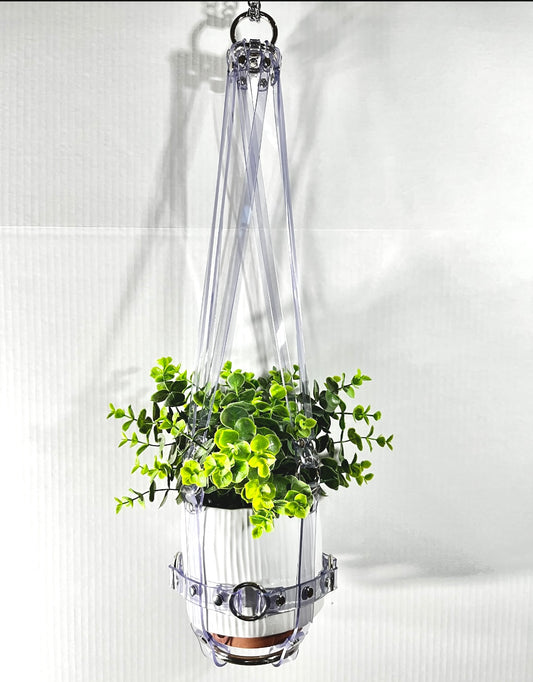 Basic Bitch 6" Plant Hanger in Clear